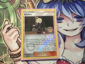 Details About Gladion 95131 Regional Promo Near Mint Pokemon Trading Card Game