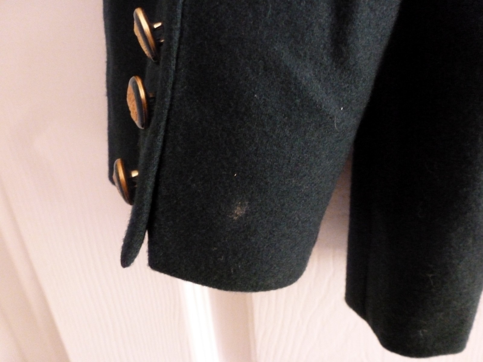 Coat Jacket Blazer PENDLETON Womens Solid Dark Gr… - image 5