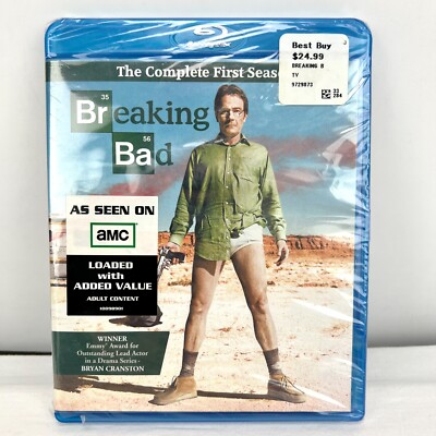 Breaking Bad: The Complete First Season (Blu-Ray - 2 Disc Set - 2010) New SEALED