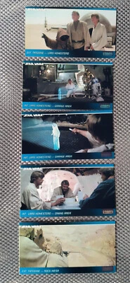Lot de 5 cartes Star Wars Topps Widevision de 1994 #16, 17, 19, 19 et 22 - Photo 1/2