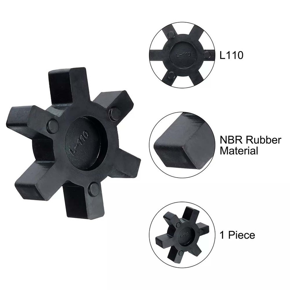 Vibration Damping NBR Rubber Spider Insert for L110 Lovejoy LJaw