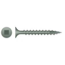 #8 x 3" SQUARE DRIVE BUGLE HEAD WAR COATED SCREWS 5lb | XQ830WV