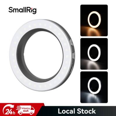 SmallRig Vibe P30 67mm Bi-color Portable Ring LED Video Licht für Telefon Selfie