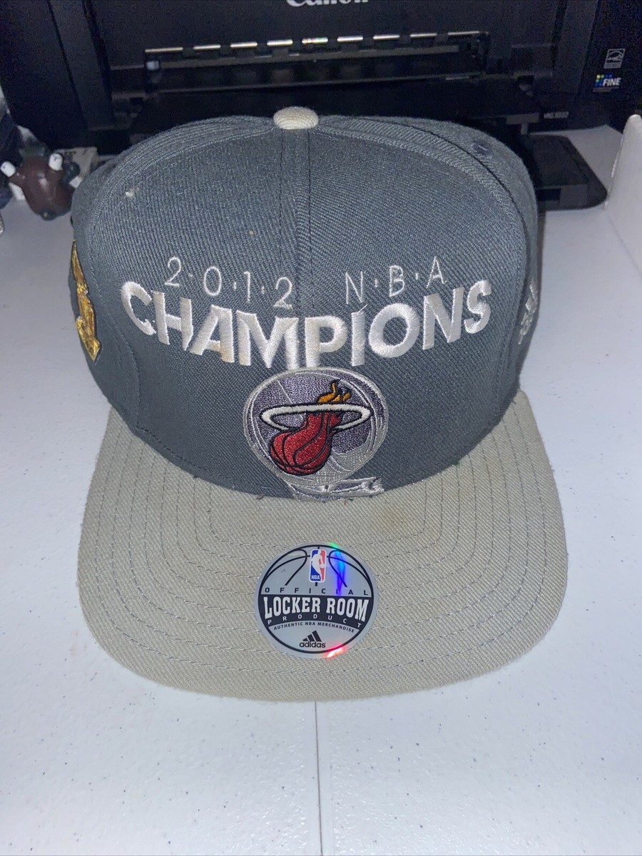 2012 NBA Champions Miami Heat Adidas The Finals Snapback