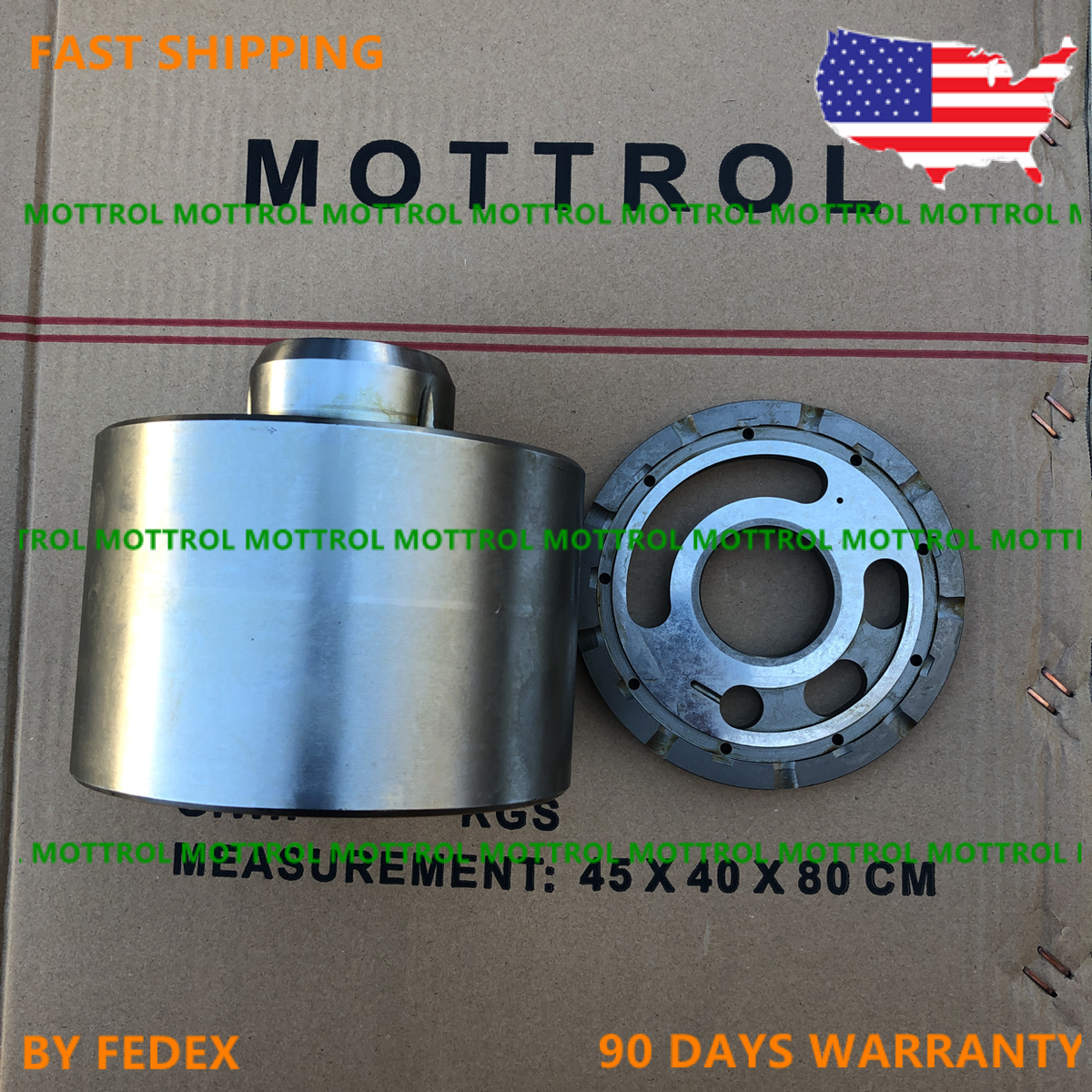 708-2H-04150 BLOCK CYLINDER& VALVE PLATE L FITS PC300-6