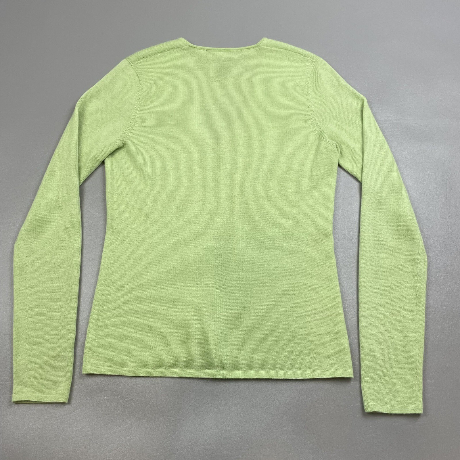 Ralph Lauren Black Label Cashmere VNeck Sweater Light Green Women's Medium eBay