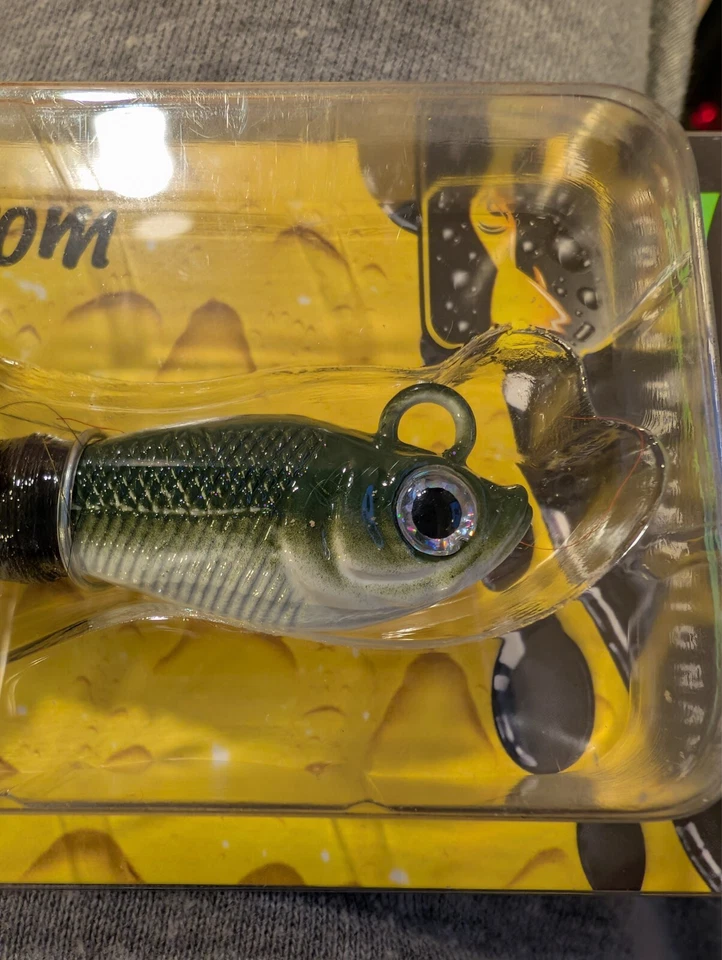 One- SPRO POWER BUCKTAIL 定制 3 盎司 SPBCEEL-3 EEL AX9491 最后一个!! — 第 3/4 张图片