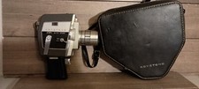 Vintage Keystone K-840 8mm Movie Camera Reflex Auto Zoom with Case Untested