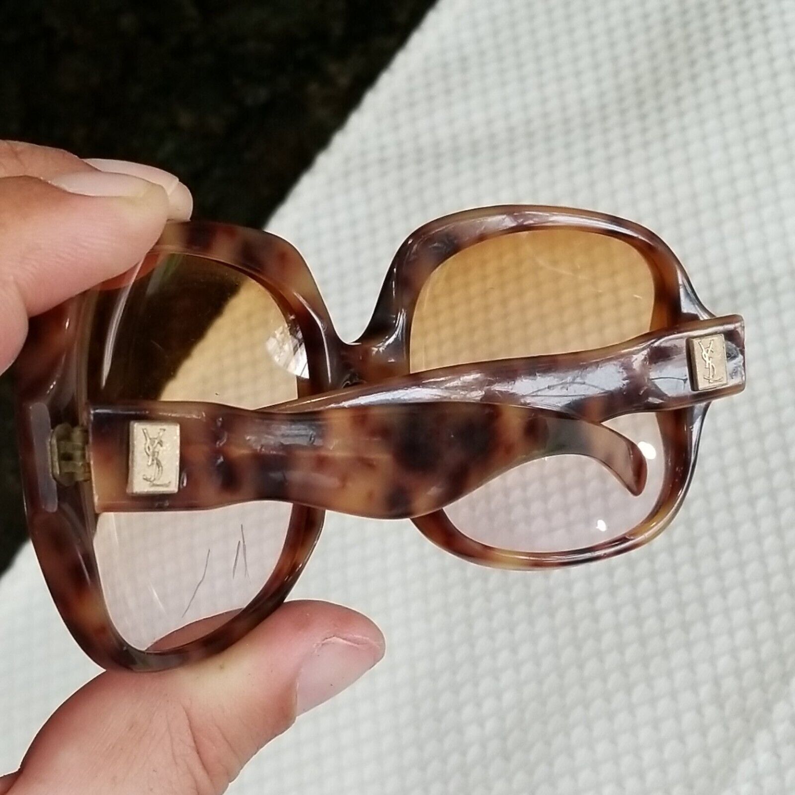 Rare Vintage Yves Saint Laurent France Sunglasses… - image 17