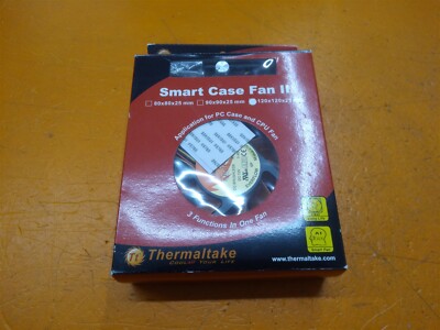 ⭐️⭐️⭐️⭐️⭐️ Thermaltake Smart Case Fan II 120x120x25mm PN A2029 | eBay