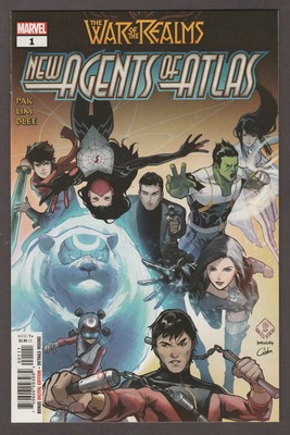New AGENTS of ATLAS #1 (2019) 1st AERO, SWORDMASTER, WAVE / High Grade (9.4/9.6)