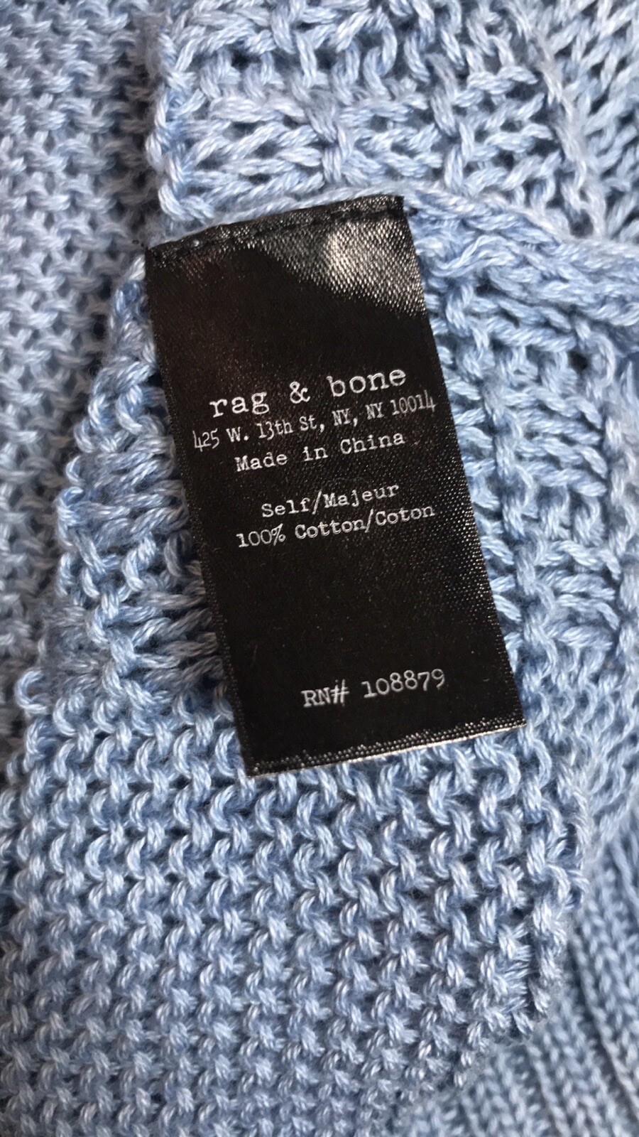 ✨Rag & Bone✨ Loose/Open Knit Sweater Size Small E… - image 5