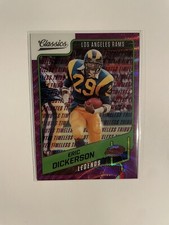 2021 Panini Classics Eric Dickerson Premium Timeless Tributes Purple Wave #/50