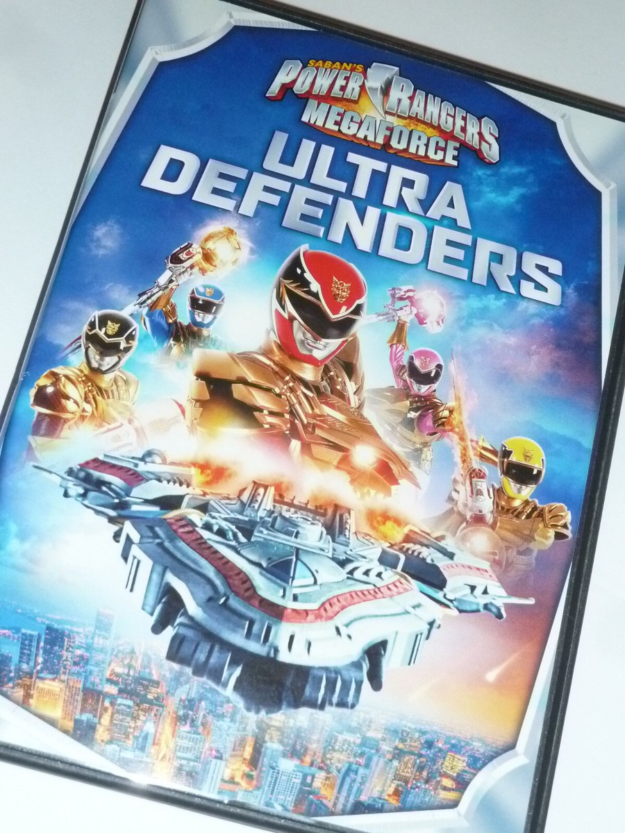 Power Rangers Megaforce: Ultra Defenders DVD MMPR TV show