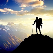 Verstellbare Trekking Stöcke Aluminium Teleskop Wanderstöcke Nordic Walking