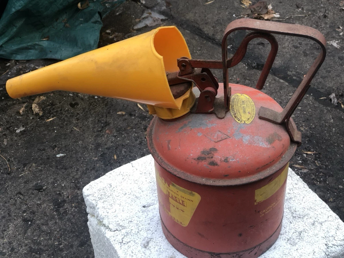 Eagle Safety Can In Collectible Gas & Oil Advertising Cans And