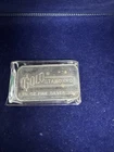 Vintage Engelhard Gold Standard 1 Troy Ounce Fine Silver .999 Bar Bullion