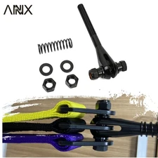 Limit Strap Clevis Adjustable Heavy Duty Weld On Black Mounting Kit