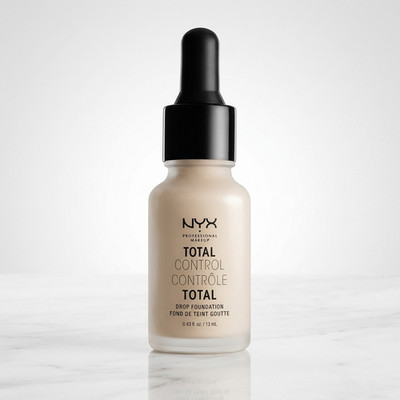 NYX Total Control Drop Foundation Professional Makeup - Natural - 0.43 fl oz