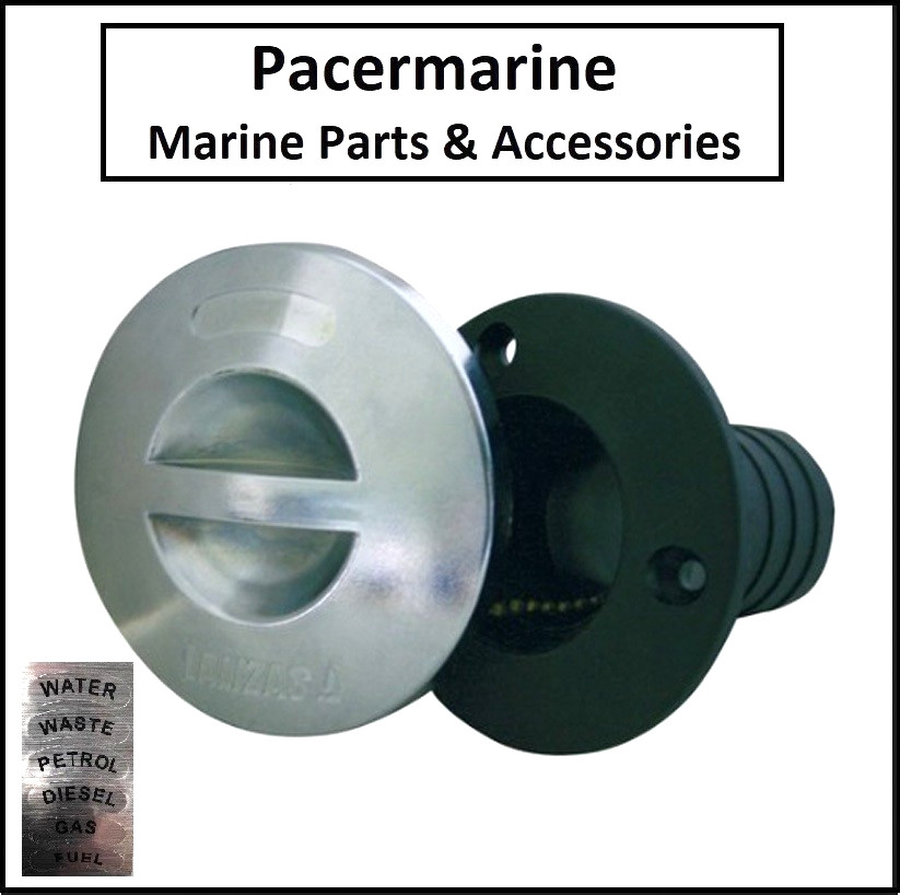Deck Filler 38mm Water - Waste - Petrol - Diesel - Gas