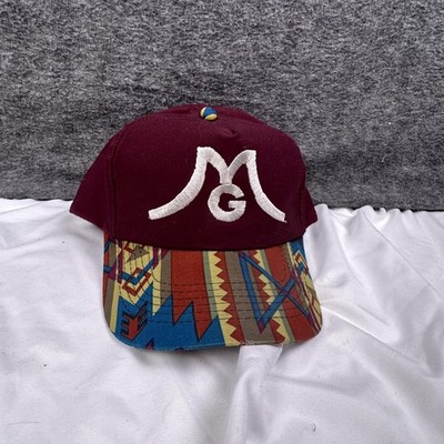 Vintage OC Gale Marshall Hat Cap Snap Back Aztec Mens One Size Multicolor 90s