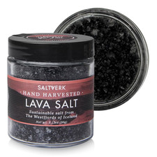 Saltverk Lava Sea Salt -Gourmet, Icelandic, Hand Harvested and Sustainably Made