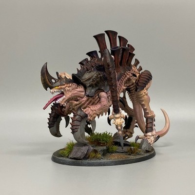 CONVERTED TYRANID TERVIGON/TYRANNOFEX WARHAMER 40K 40.000 TYRANIDEN MONSTER