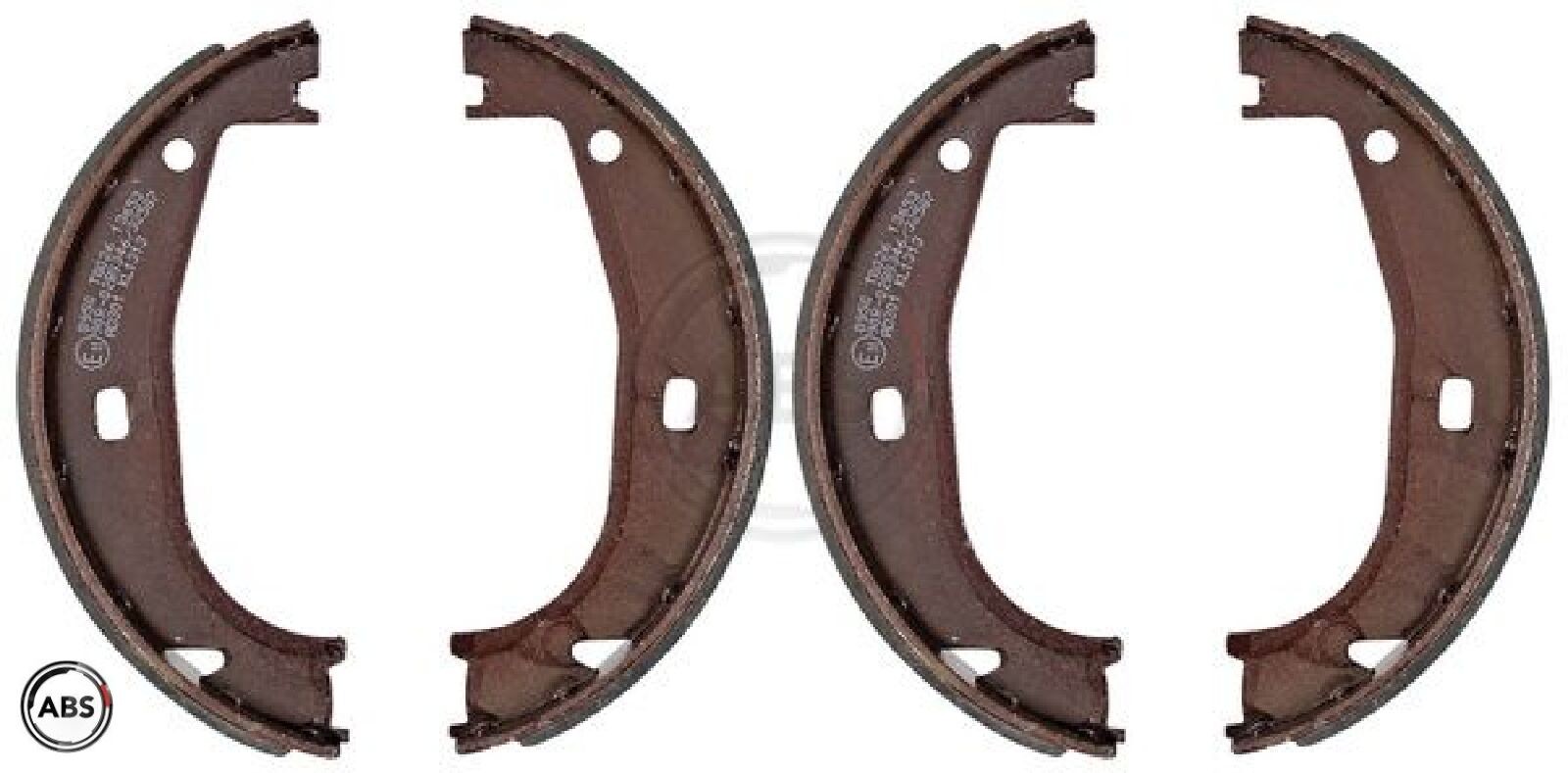 A.B.S. Bremsbackensatz, Feststellbremse 8950 für BMW - Bild 2