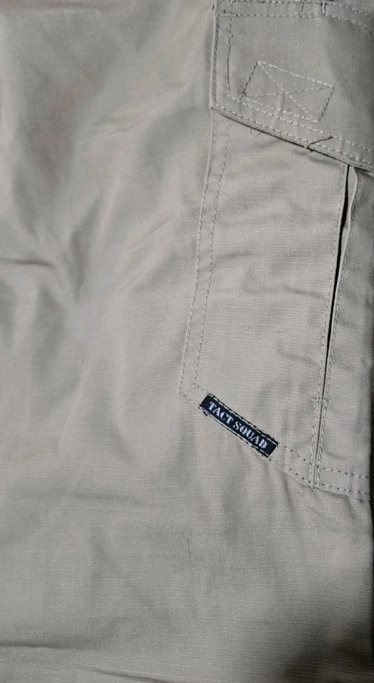 Tact Squad Women's Tan Tactical Pants Size 10 Inseam 32" 5.11 - Image 4 of 4