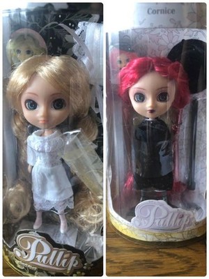 Groove Little Pullip Doll Set  Raffia & Cornice Vintage from Japan Unopened