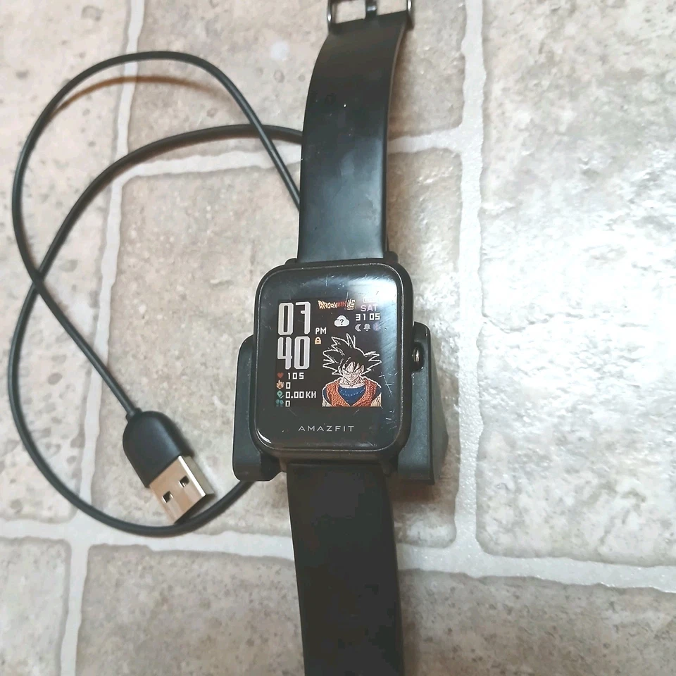 Amazfit A1608 Bip Fit Black Buckle Smart Watch - (A1608B) - Image 4 of 4