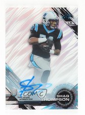 2015 Topps High Tek Pattern 1 Grass/Waves Auto Shaq Thompson #46 Auto 0d44