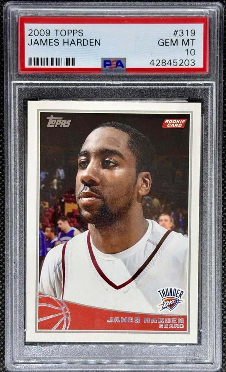 James Harden 10 Graded Basketball Sports Trading Cards
