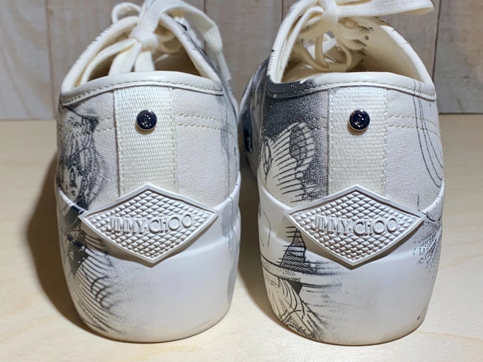 Zapatillas Jimmy Choo X Sailor Moon Palma Maxi F Latte/Negro EE. UU. Talla 6 UE 36 Foto 4 de 4