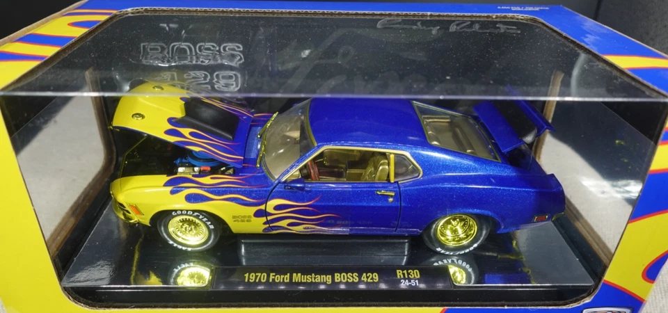 M2 Machines 1970 Ford Mustang Boss 429 CHASE 1/24 - Image 2 of 3