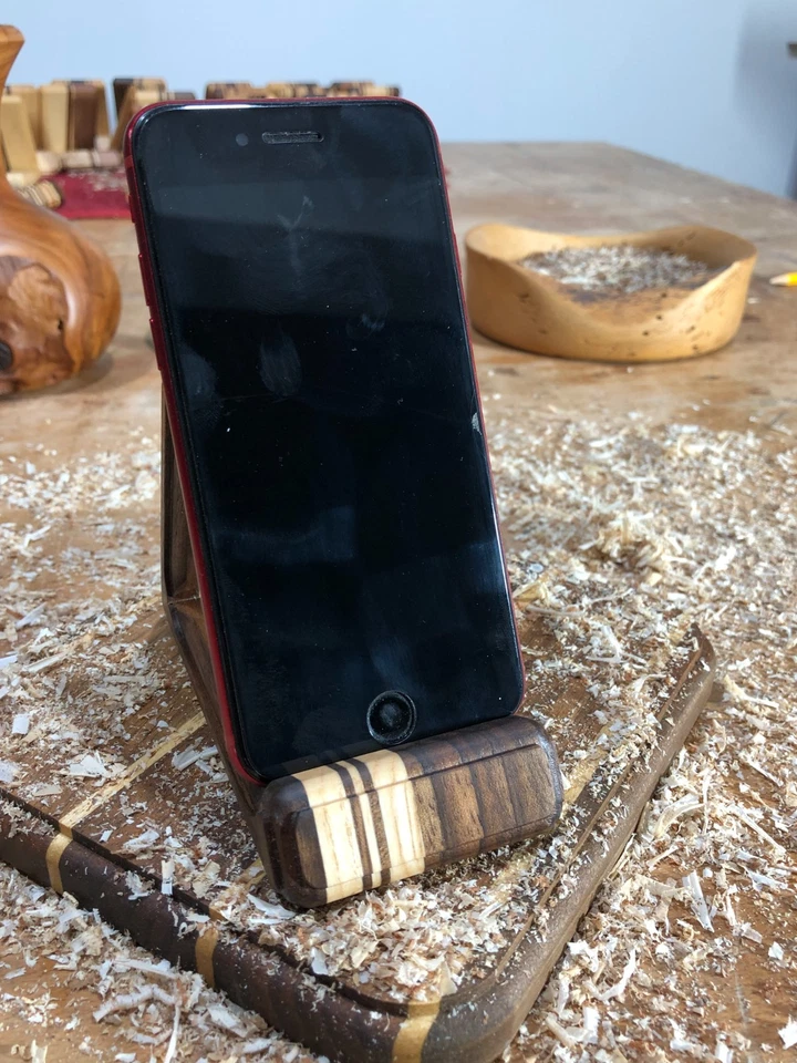 Tablet stand EXCLUSIVE!Luxury wooden phone stand,LIMITED edition!Handcrafted! - Image 3 of 4