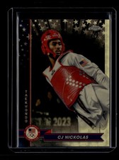 Marketplace image: 2024 Topps Chrome U. S. Olympic Team Hopefuls Superfractor 6 CJ Nickolas 1/1
