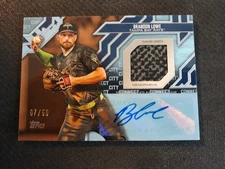 2025 Topps Series 2 Baseball SSP City Connect ( 07/50 ) Auto/Relic Brandon Lowe