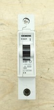 Siemens 5SX21 D20 Din Rail Mount Circuit Breaker 1-pole 20 Amp 480VAC - NEW