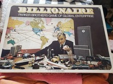 Billionaire, Game Of Global Enterprise, Parker Brothers, 1973