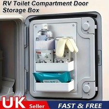 Toilet Door Storage Compartment Box Organizer for Camper Van Caravan Motorhome