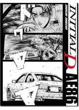 Initial D - Takumi Fujiwara Manga Panels Throw Blanket
