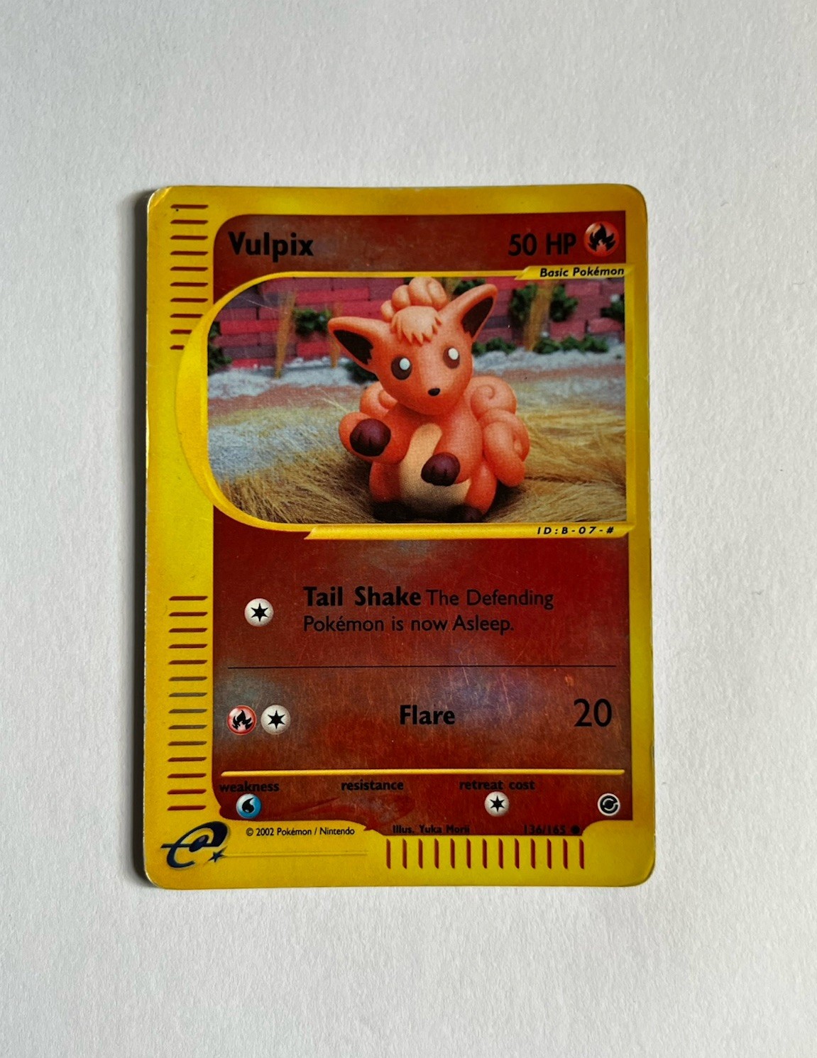 Nintendo Pokemon Vulpix 136/165 Reverse Holo Expedition eng 2002