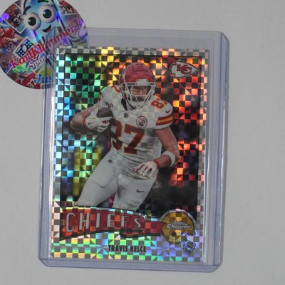 2025 Topps Chrome #1975-17 Travis Kelce 1975 Topps X-Fractor Kansas City Chiefs