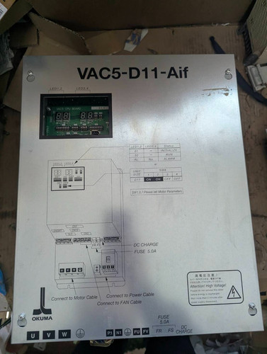 OKUMA VAC5-D11-AIF Spindle Drive US Free TAX Removed From The Working Machine