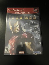 Iron Man - Sony PlayStation 2 (Greatest Hits), Very Good Condition, CIB
