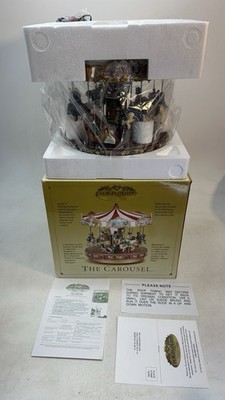 Mr Christmas The Carousel Animated Musical Lights 30 Songs 79178 Gold Label NEW