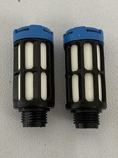 Lot Of 2 Festo U-1/8 2307 Pneumatic Muffler Outlet Silencer