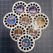 View-Master Reels Discovery Channel 5, Hot Wheels 1, Lion King 1, Veggie Tales 1