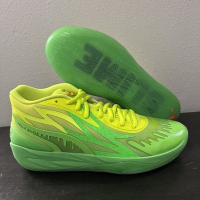 Size 11.5 - Nickelodeon x Puma MB.02 Slime La Melo Ball Men's shoes Pre-owned